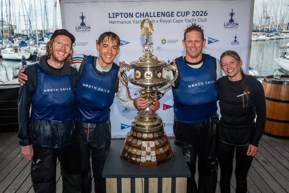 Hermanus Yacht Club defended Lipton Challenge Cup in dramatic fashion