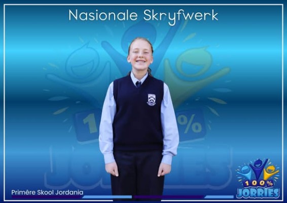 Kreatiewe Skryfwerk en Redenaars - Jorries skitter op nasionale verhoog