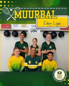Eden-Liga - Dasse behaal brons in muurbal