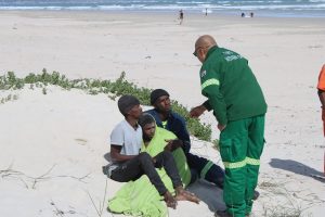 GALLERY: Rescue underway at Strand Beach