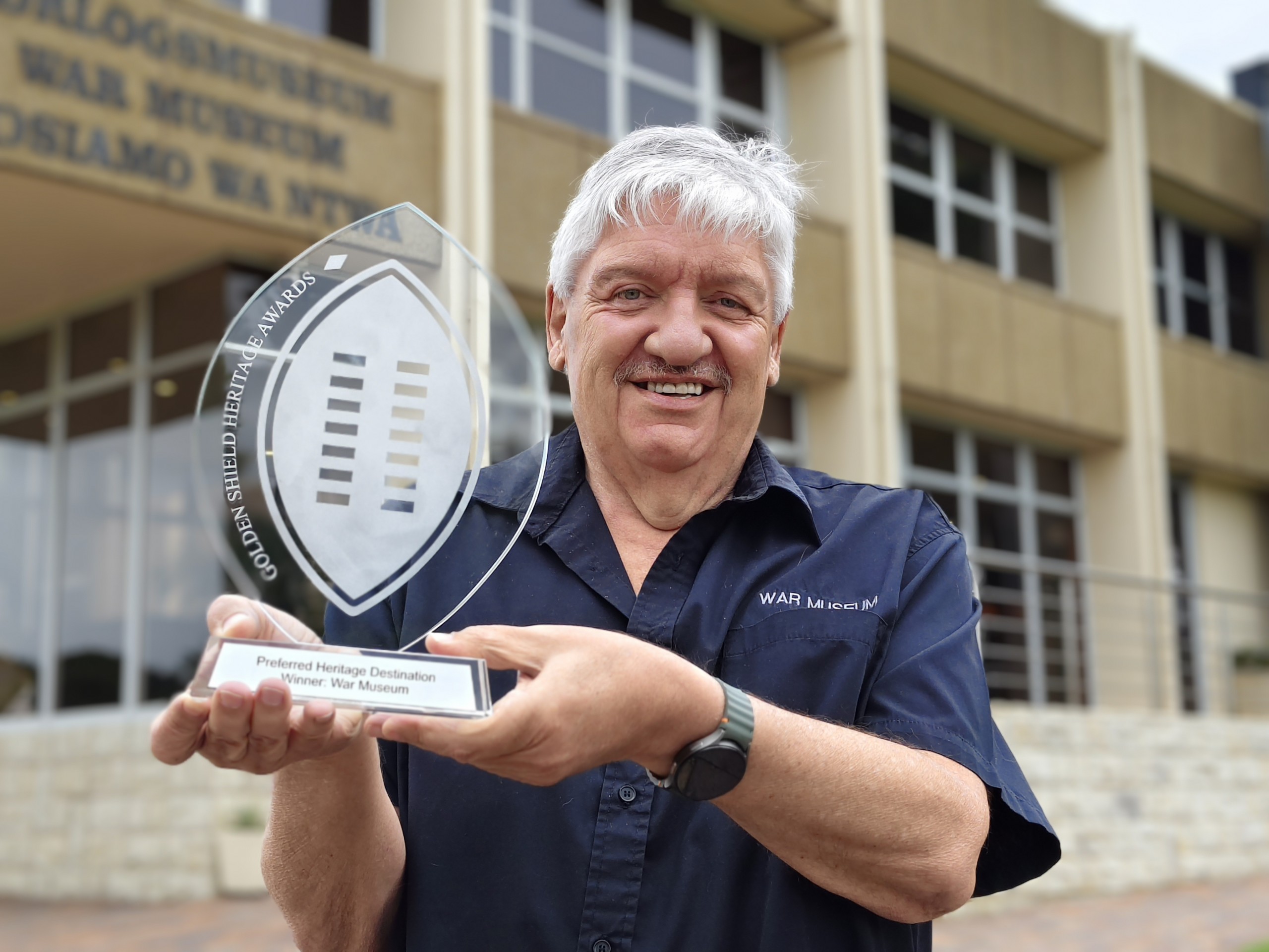 Tokkie Pretorius, direkteur van die Oorlogsmuseum. FOTO: Lientjie Mentz
