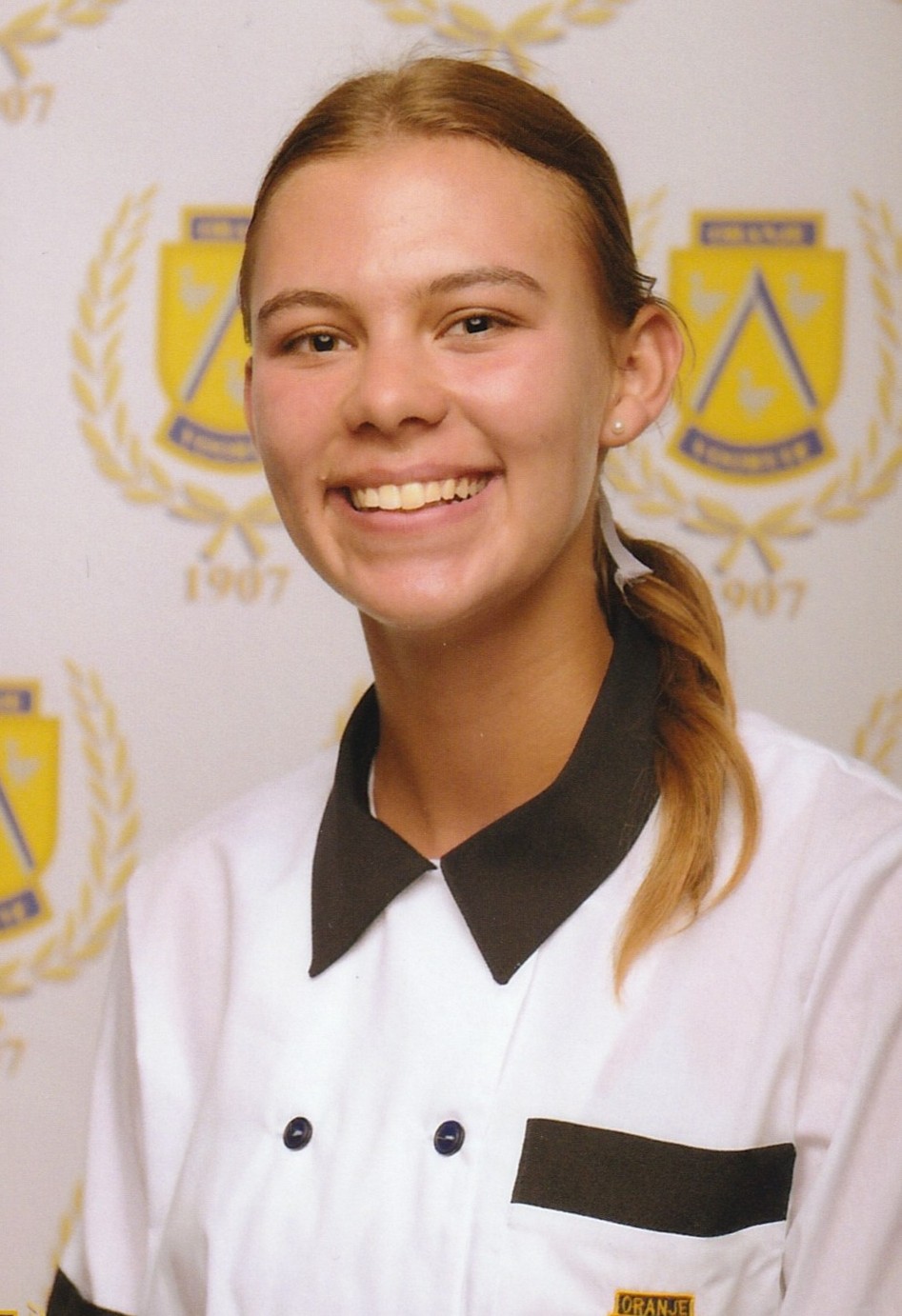 Inke Rademeyer, Hoër Meisieskool Oranje, Bloemfontein.