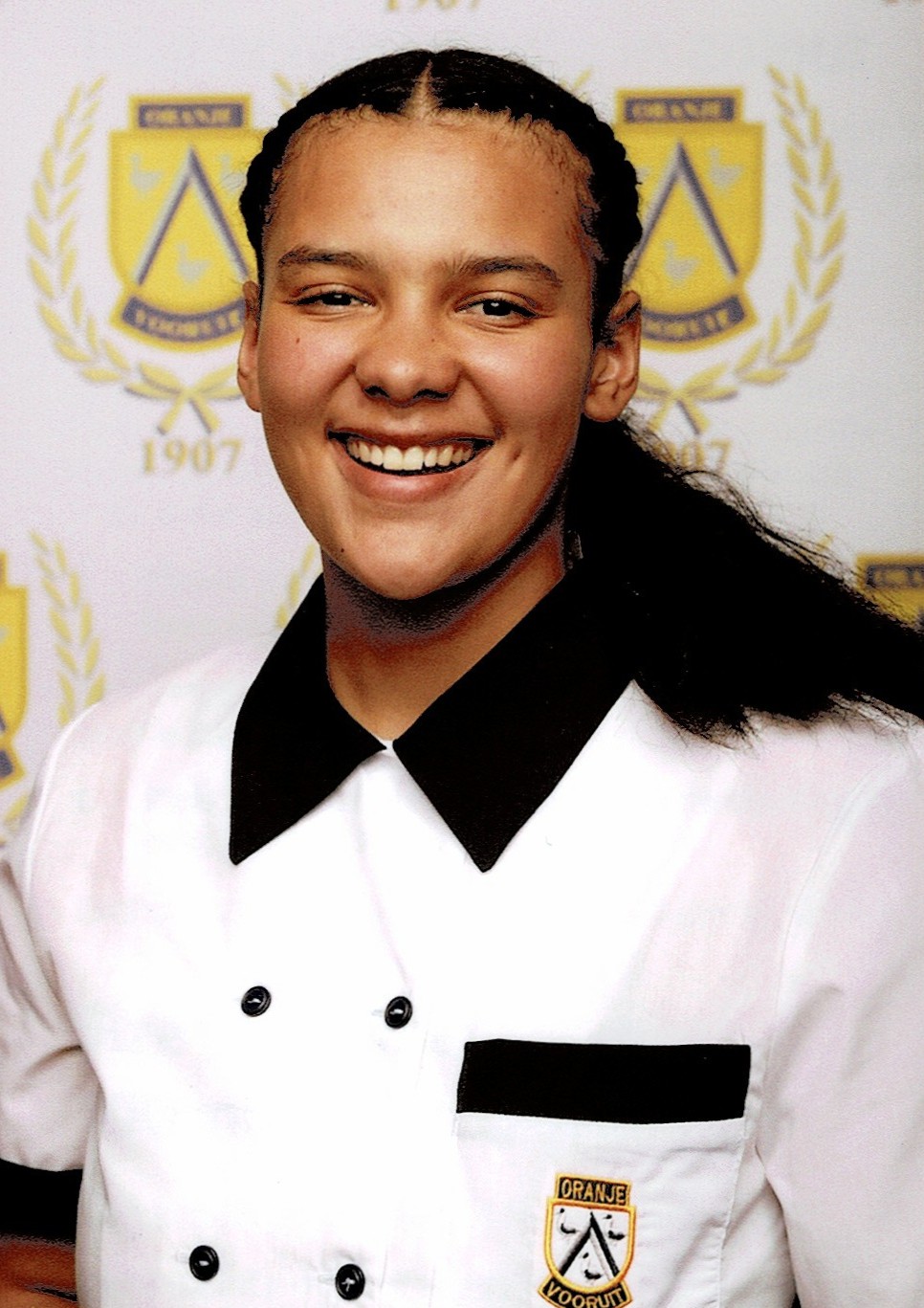 Jenna du Plessis, Hoër Meisieskool Oranje, Bloemfontein.