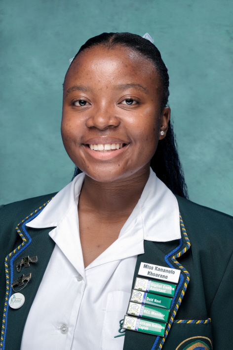 Kananelo Khoarane, Eunice High School, Bloemfontein.