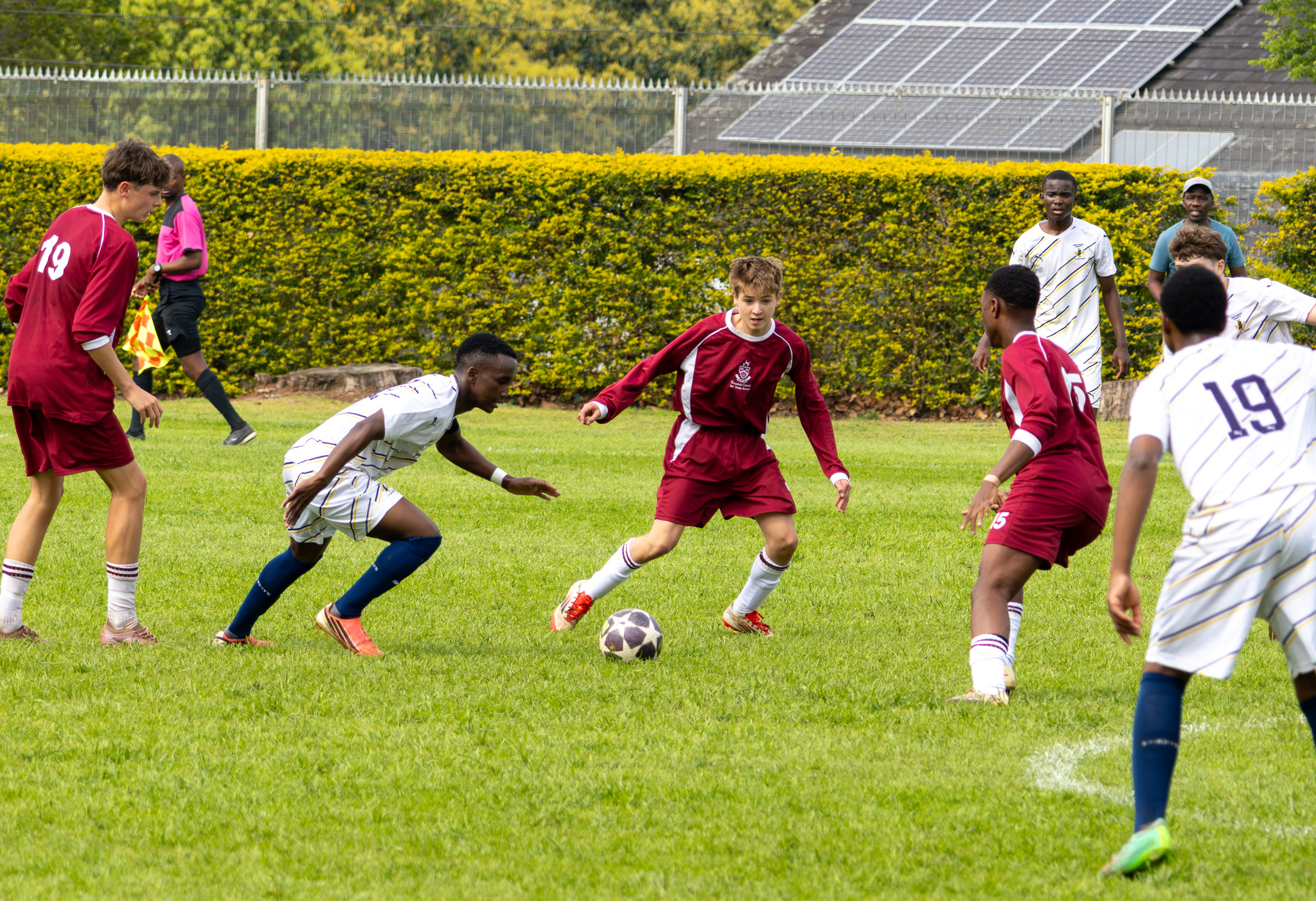 Kearsney's Jacques Oets on ball