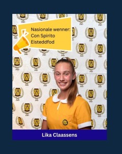 Nasionale Wenner – Oranje-leerder wen titel in kreatiewe skryfwerk