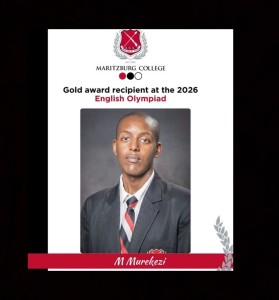 Maritzburg College Shines in De Beers English Olympiad