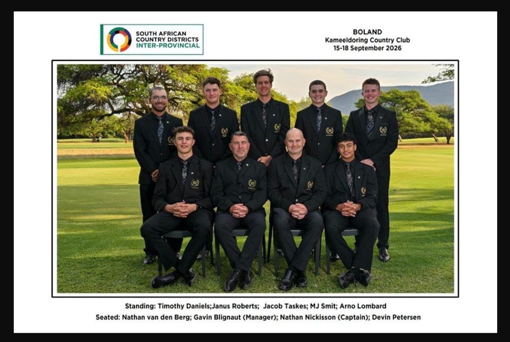 MJ Smit Shines on Provincial & National Golf Stage
