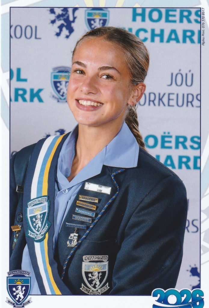 Mari Truter, Hoërskool Fichardtpark, Bloemfontein.