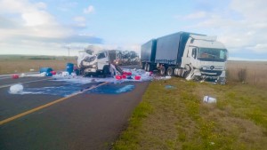 Truck driver dies in N1 accident, road closed due to chemical spillage
