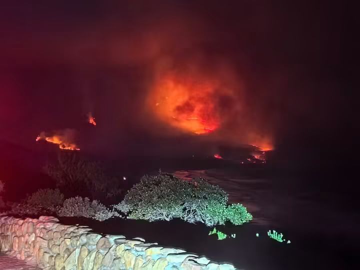 Kogelbaai fire