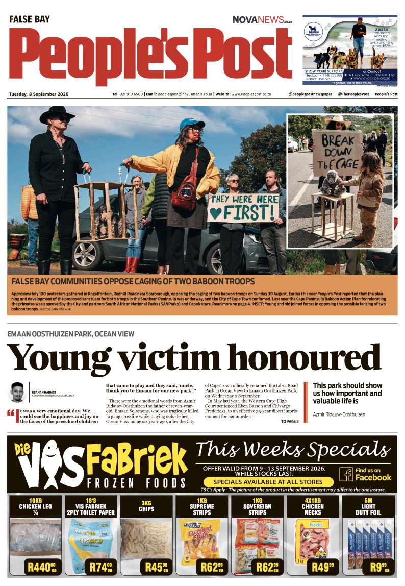 People’s Post False Bay E-Edition 8 September 2026