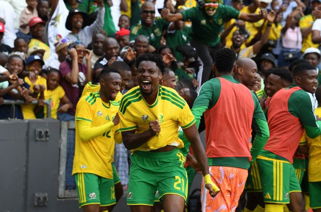 Victory over Guinea lifted South Africa to the top of Group D in 2027 Africa Cup of Nations qualifying. Photo: Lefty Shivambu/Gallo Images
