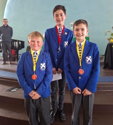 Saints shine at FS Closed Squash Tournament