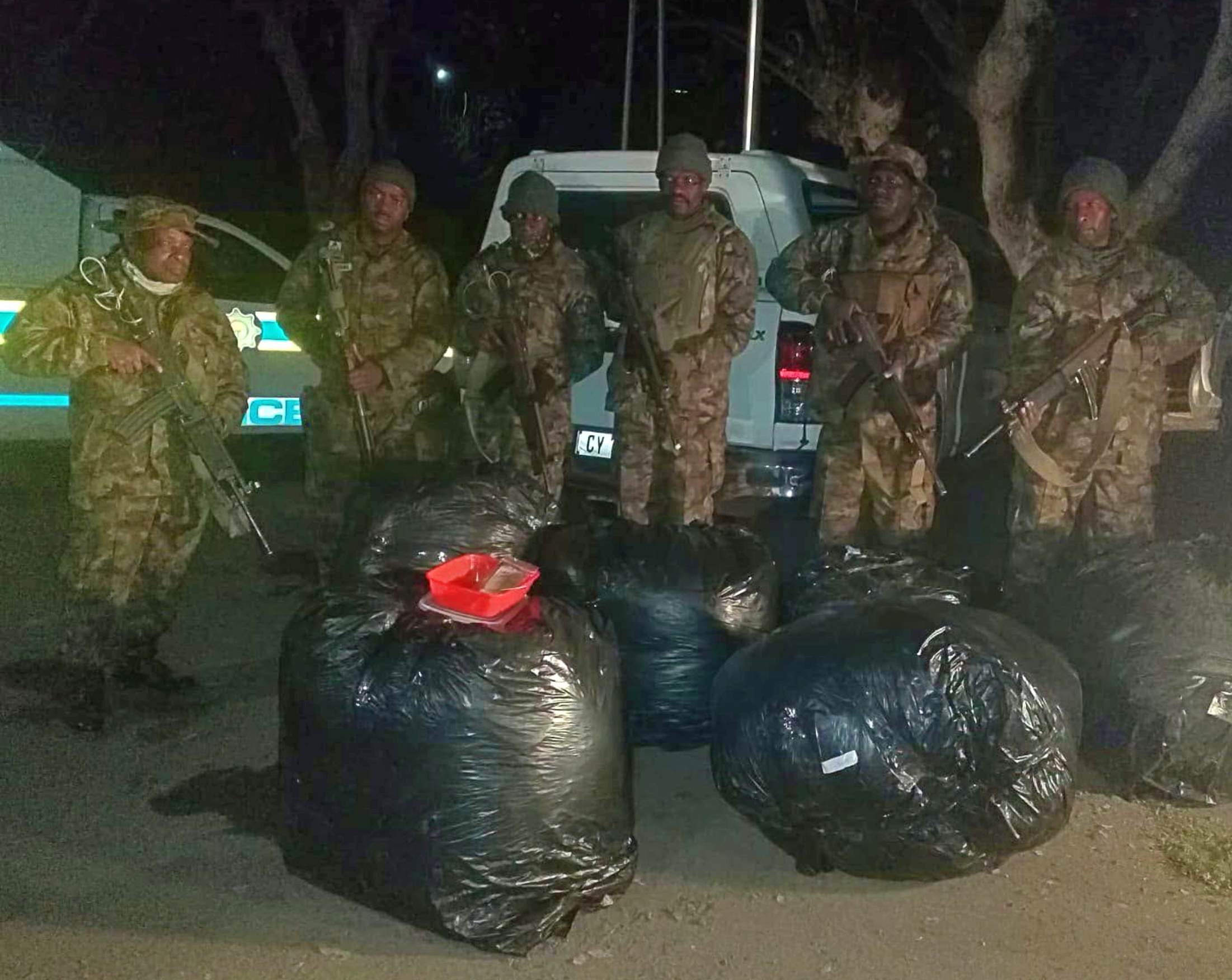 SANDF drug bust