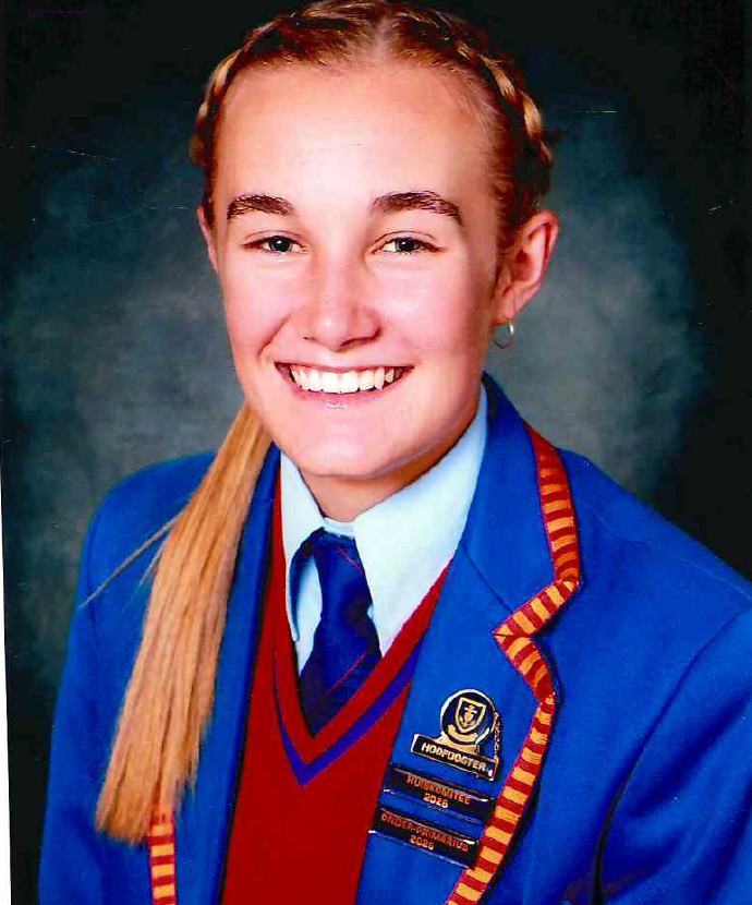 Sumari Eksteen, Witteberg High School, Bethlehem.