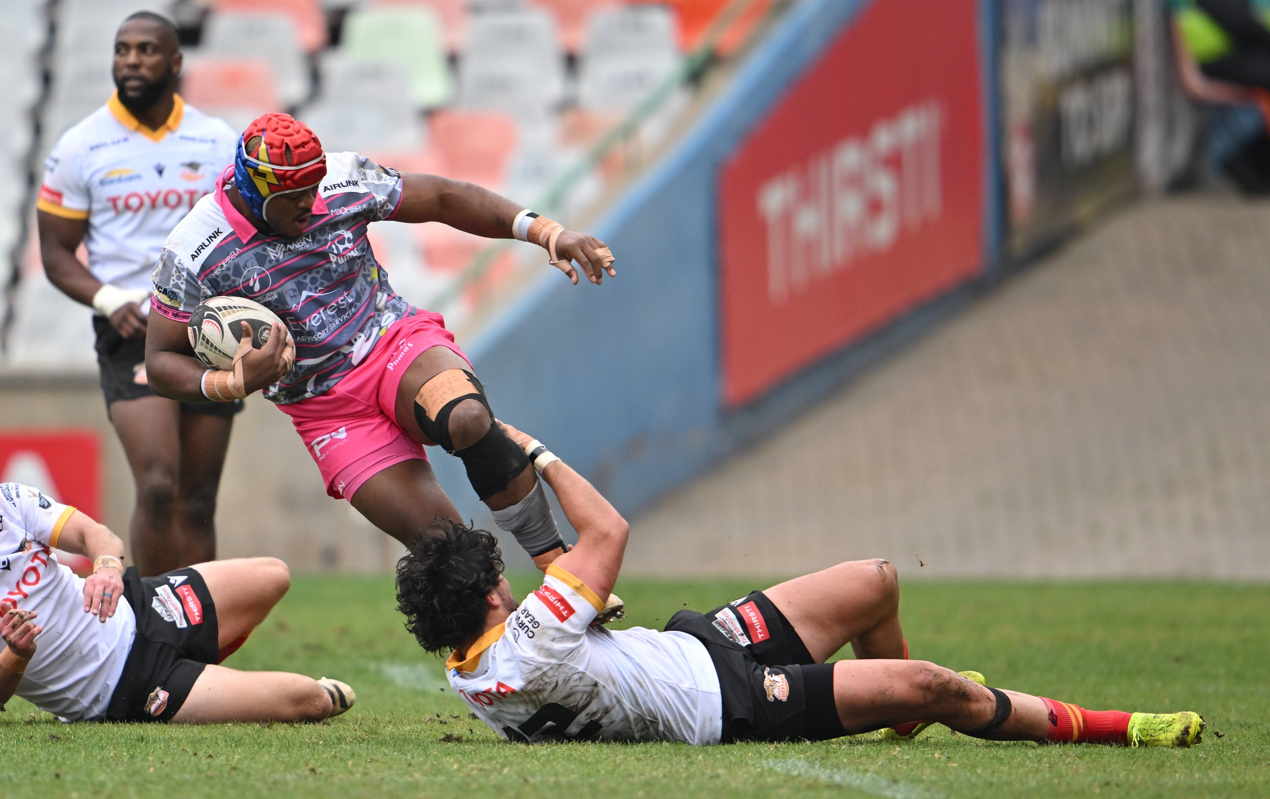 Thabo Ndimande, of Airlink Pumas during the Carling Currie Cup, Premier Division Semi Final match between Toyota Cheetahs and Airlink Pumas