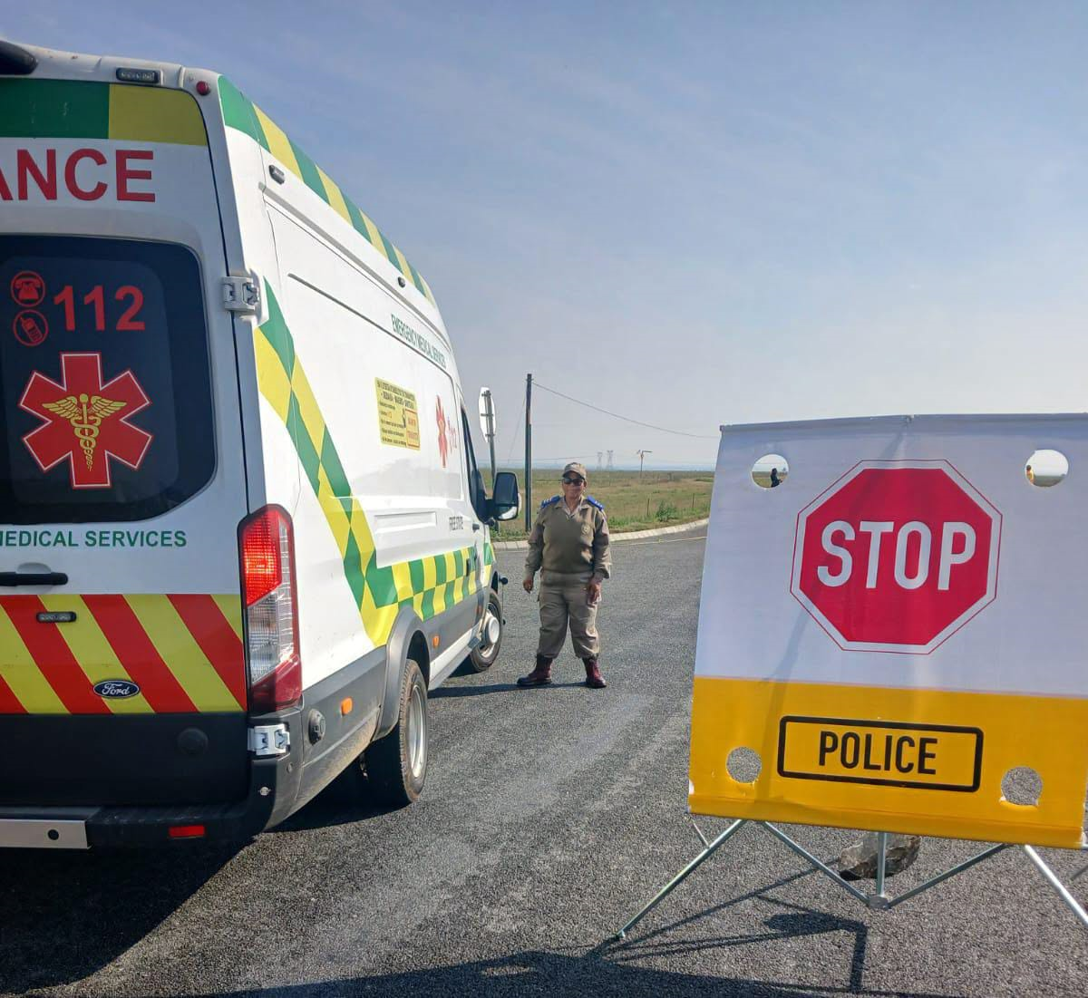 Theunissen Road Block