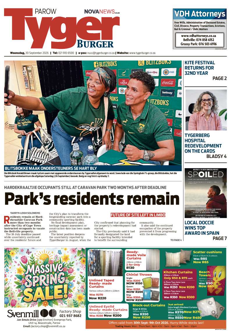 TygerBurger | Parow | E-edition | 30 September 2026