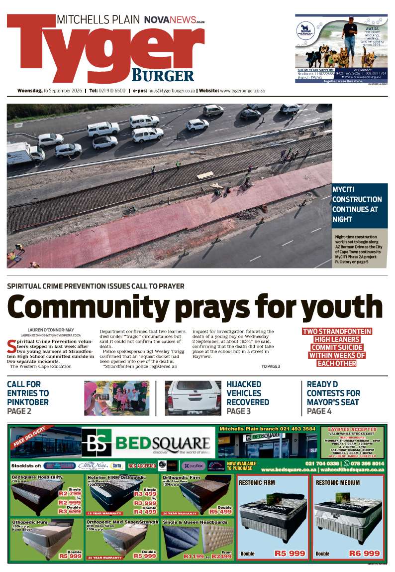 TygerBurger | Mitchells Plain | E-edition | 16 September 2026
