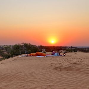 Kalahari-inspirasie ingeasem by tweede Van Zylsrus Kunsteweek