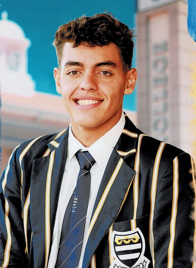 Xavier Branco, Grey College, Bloemfontein.