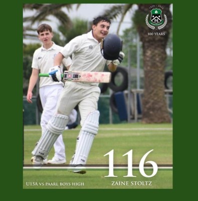 Pearson u-15A Cricket Triumphs at Grey Colts Week