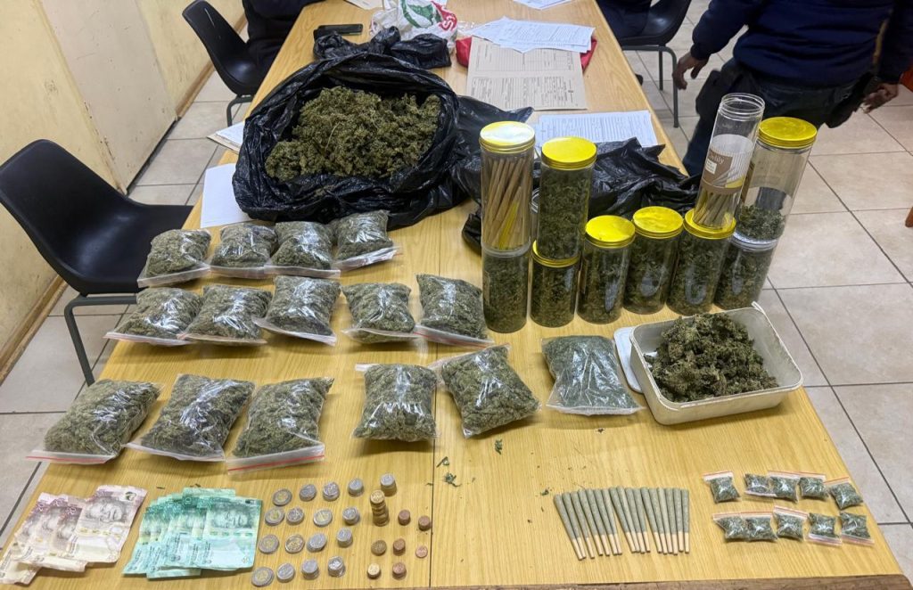 Dagga seized during Operation Shanela.