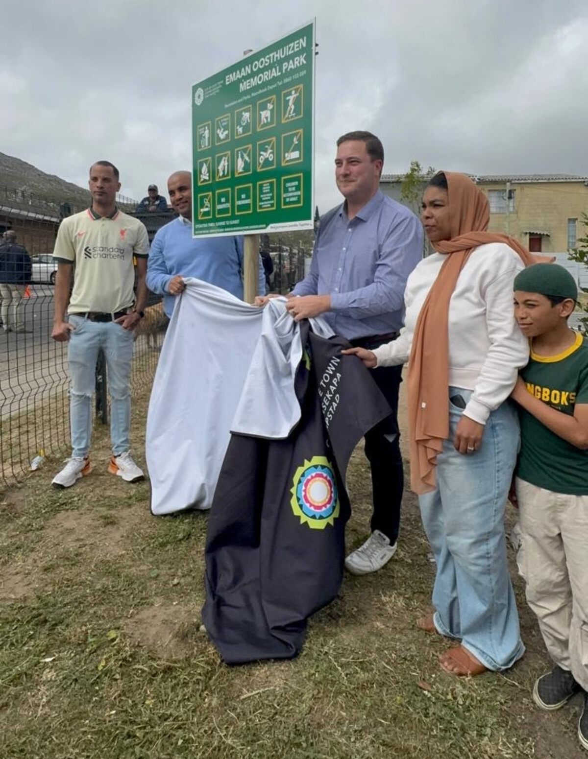 Ocean View Park renamed to honour tragic passing of Emaan Solomons