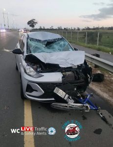 Two cyclists die on R102 after being hit by car
