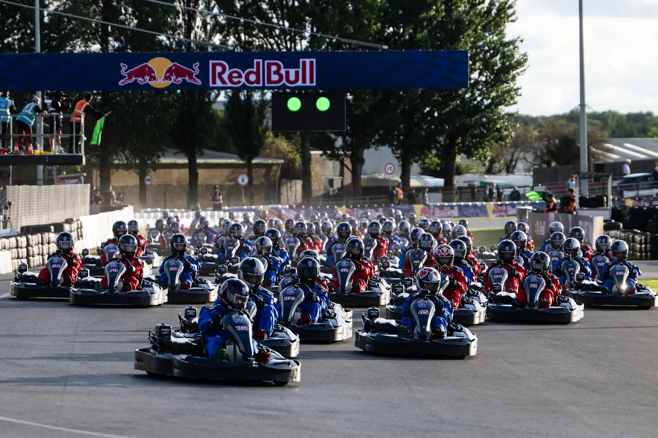 Max Verstappen passed 100 racers in half the time that was given.