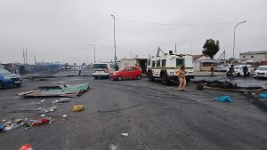 Shack dwellers protest for electricity access in Cape Town township