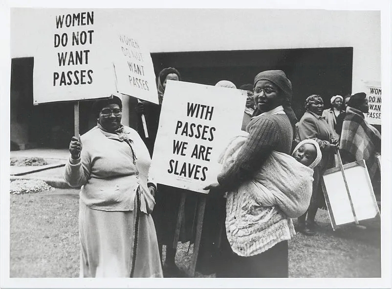 The historic 1956 Women's March, when more than 20 000 women marched to the Union Buildings in protest.