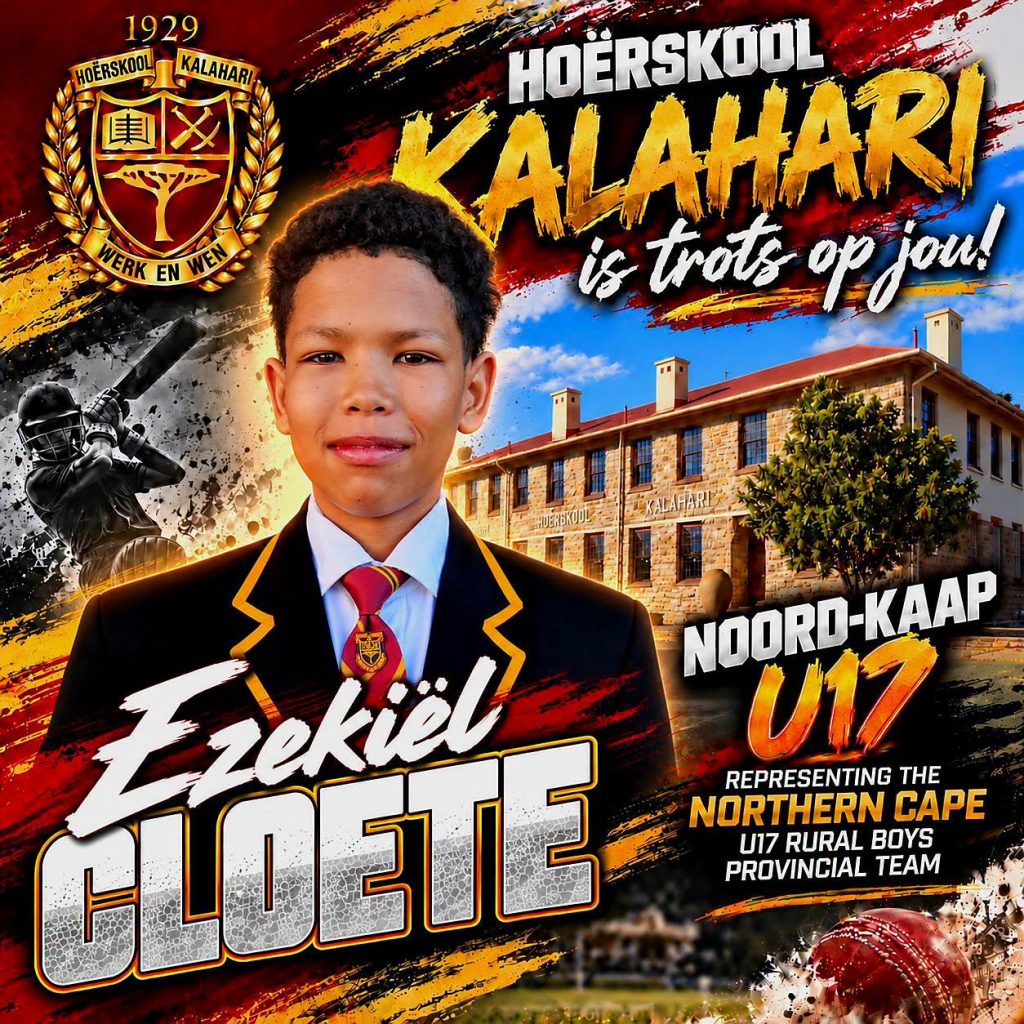 Hoërskool Kalahari-krieketspelers