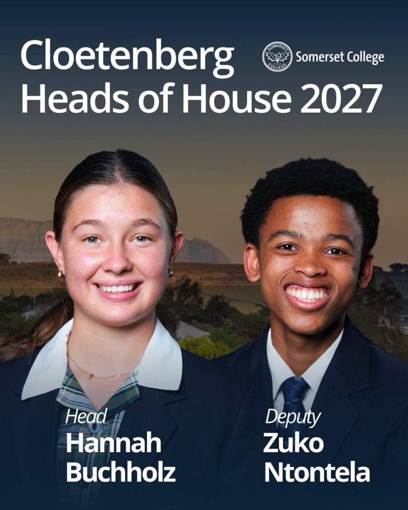 Somerset College announces 2027 Heads of Houses