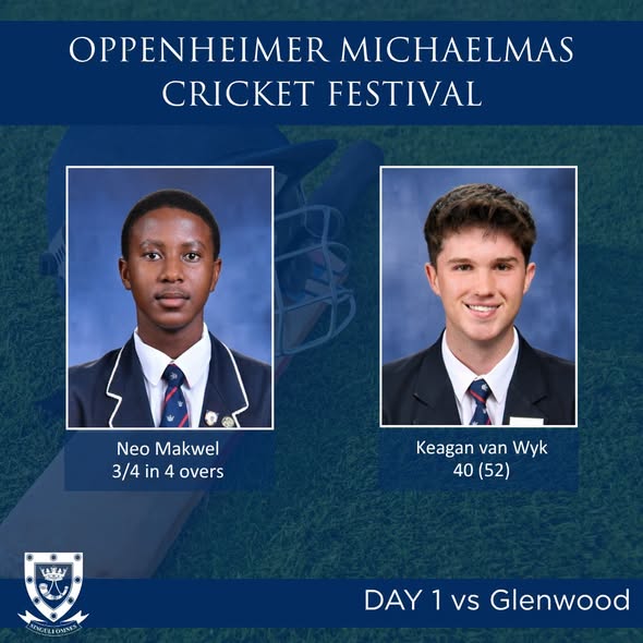 Cornwall Hill College 1st XI shine at Michaelmas Cricket week
