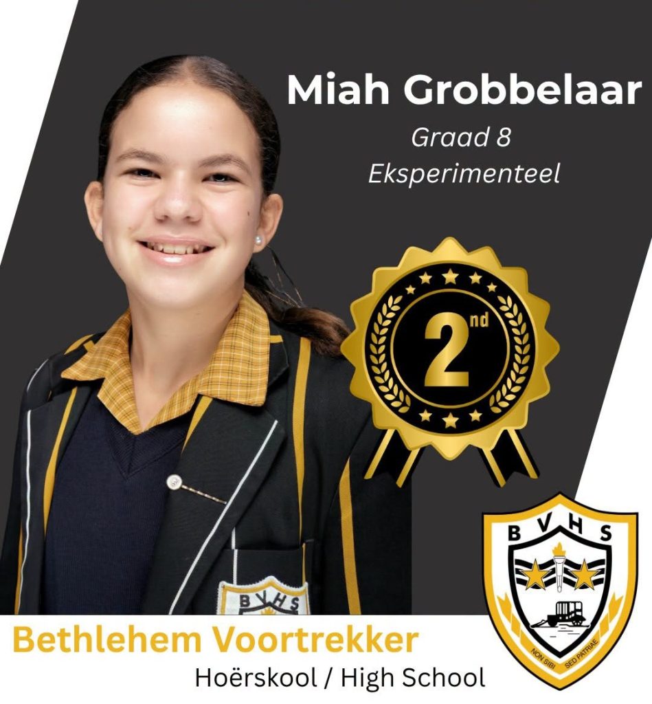 BVHS-redenaars skitter op nasionale verhoog!