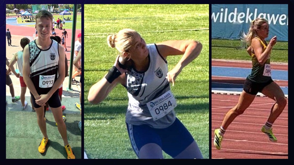 Gimmies skitter by Grey/Oranje-atletiekbyeenkoms