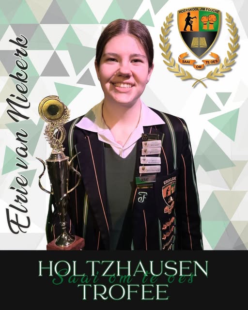 Hoërskool Jim Fouché uitblinkers vereer by Prysuitdeling 2026