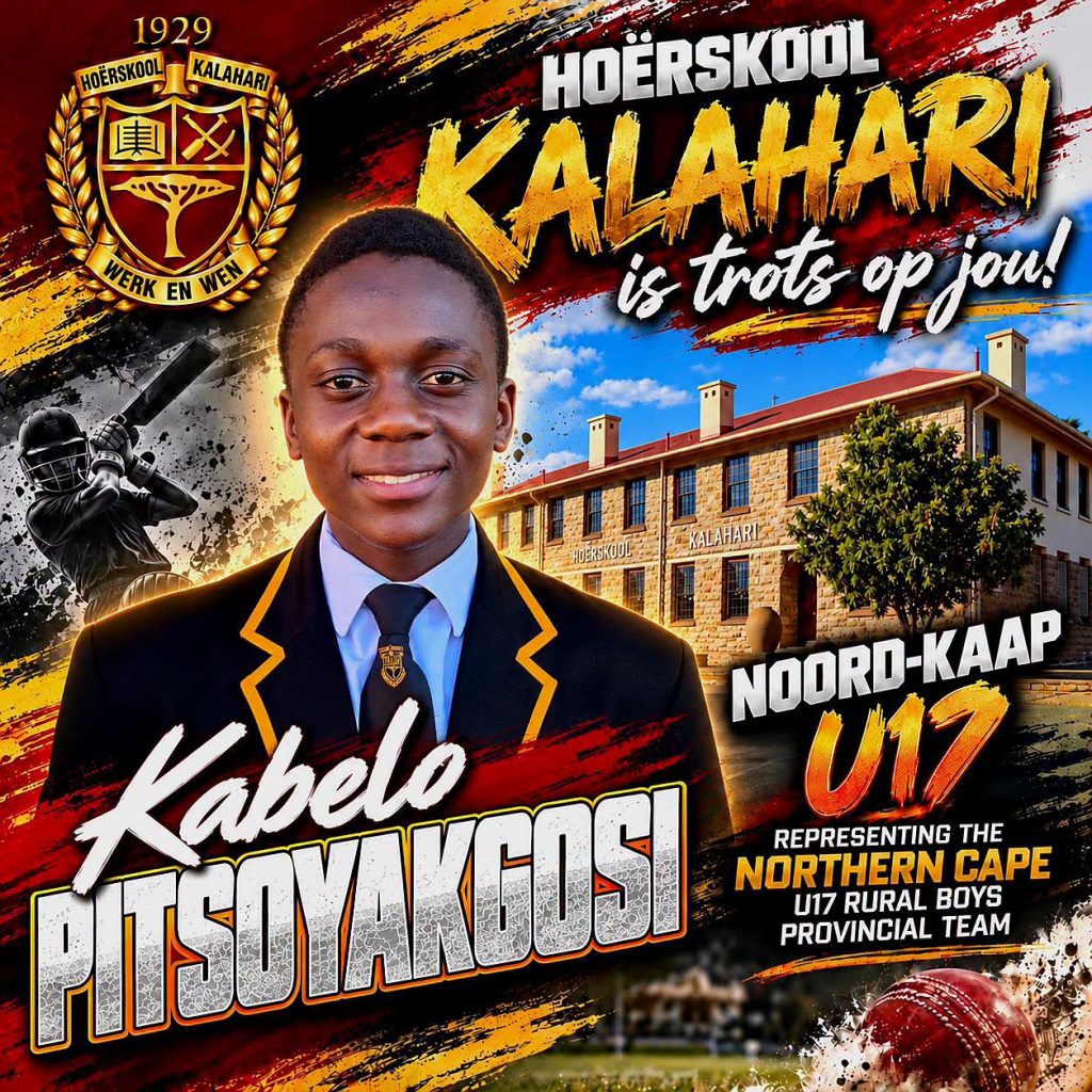 CSA-toernooie - Hoërskool Kalahari-krieketspelers gekies vir Noord-Kaap