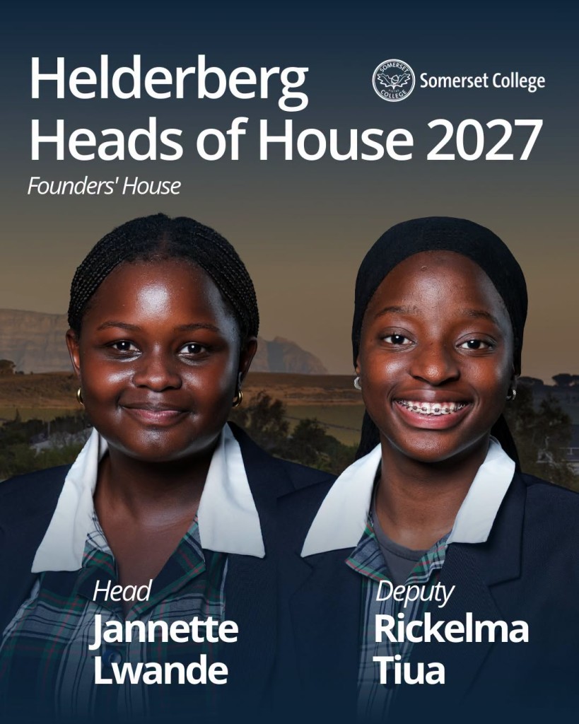 Somerset College announces 2027 Heads of Houses