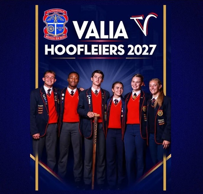 Hoërskool Transvalia Hoofleiers 2027 betree ’n nuwe era as leiers