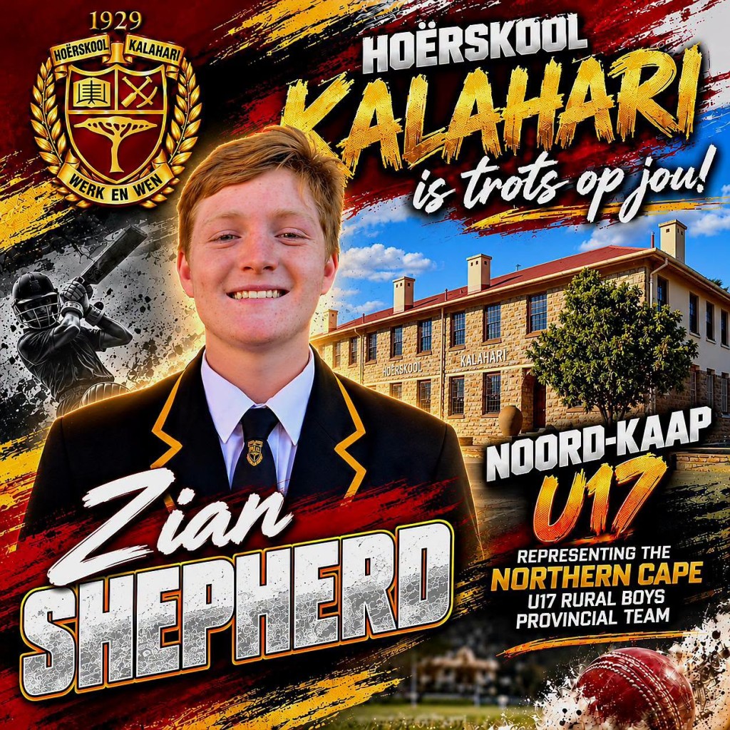 CSA-toernooie - Hoërskool Kalahari-krieketspelers gekies vir Noord-Kaap