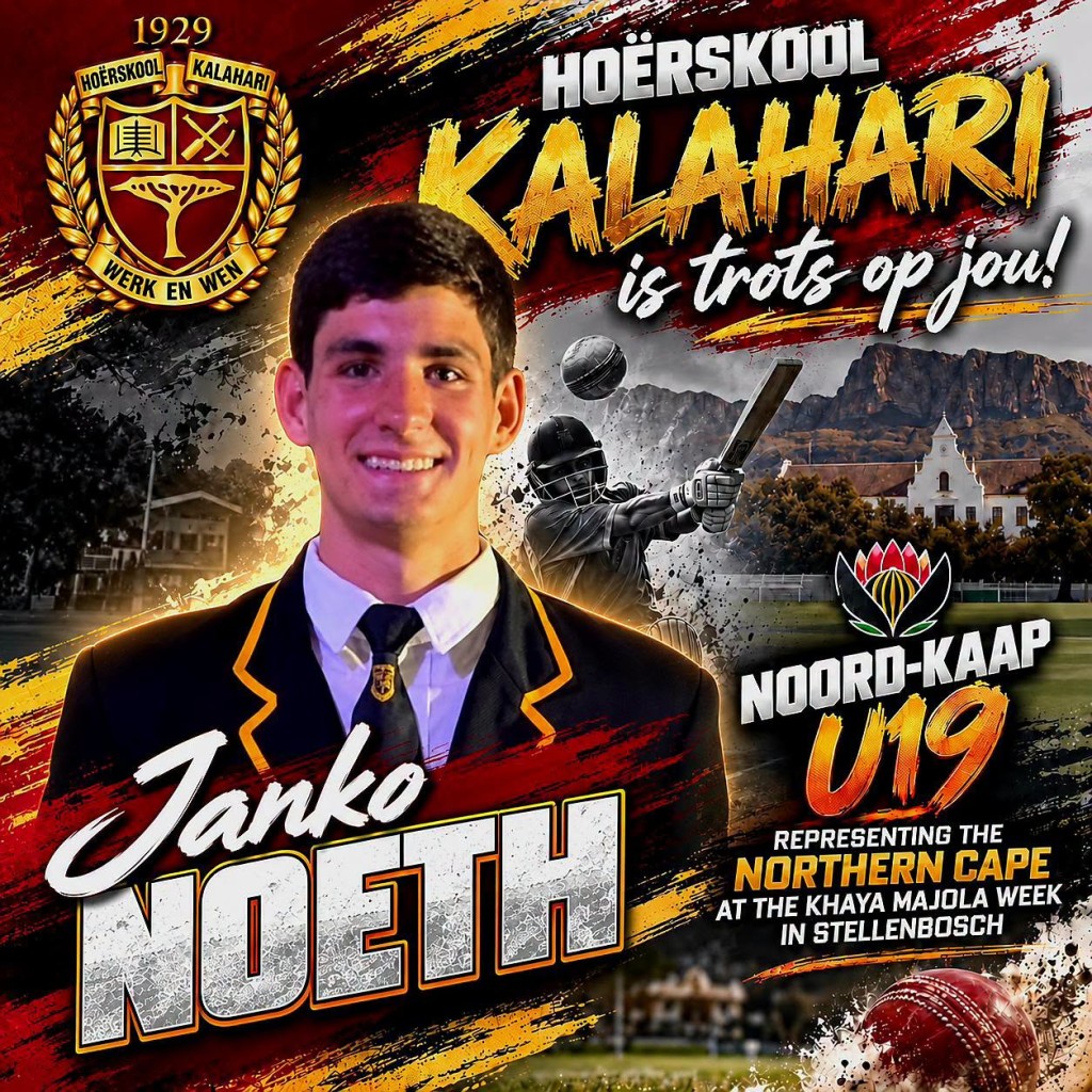Hoërskool Kalahari-krieketspelers