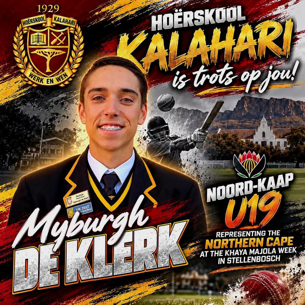 CSA-toernooie - Hoërskool Kalahari-krieketspelers gekies vir Noord-Kaap