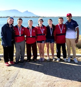 Somerset College rowers shine at WP Championships