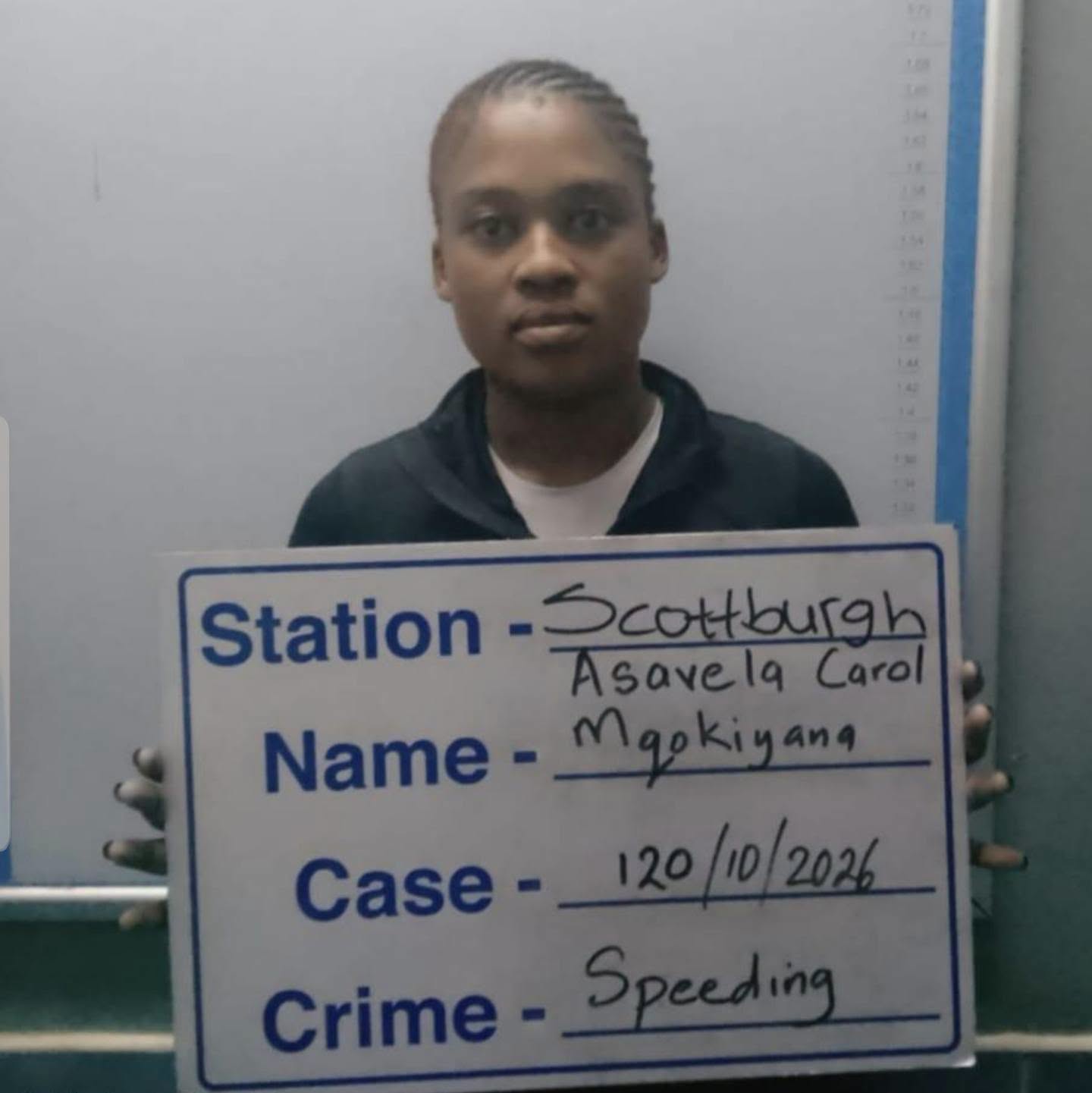 Asavela Mqokiyana has been arrested and is expected to appear in court on 28 October.