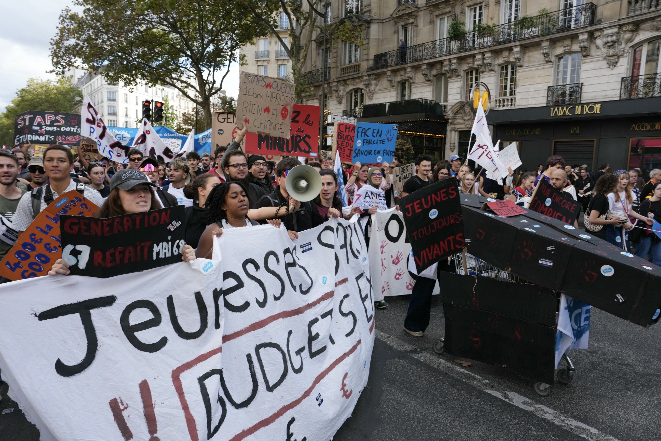 FRANCE-POLITICS-EDUCATION-PROTEST