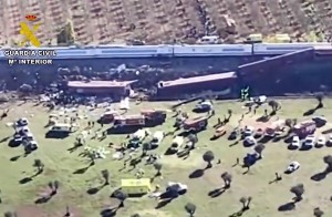 Spain declares three days of mourning after 68 die in deadly train crash