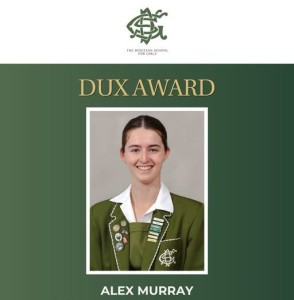 Alex Murray Honoured with Prestigious Dux Award